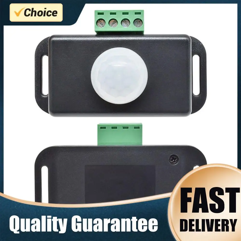 DC 12V 24V 6A IR Infrared Detector Light Switch Module Automatic Adjust Motion Sensor Detector Switch for LED Strip Light
DC 12V 24V 6A IR Infrared Detector Light Switch Module Automatic Adjust Motion Sensor Detector Switch for LED Strip Light