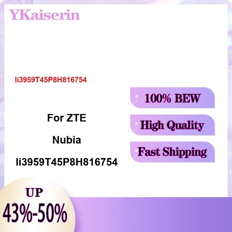 6000 мАч для Zte Nubia Li3959t45p8h816754 Сменный аккумулятор премиум-класса для мобильного телефона износостойкий
6000 мАч для Zte Nubia Li3959t45p8h816754 Сменный аккумулятор премиум-класса для мобильного телефона износостойкий