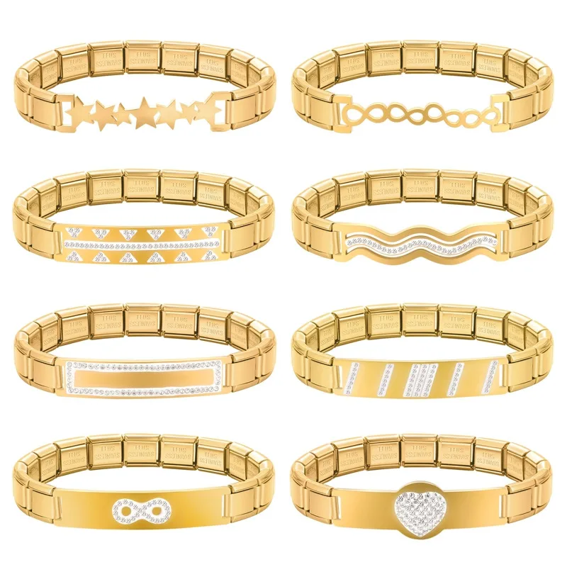 New Fashion Women Romantic Heart Star Zircon 9MM Width Stainless Steel Bracelet Bangle Girls Wedding Christmas Gift Jewelry
New Fashion Women Romantic Heart Star Zircon 9MM Width Stainless Steel Bracelet Bangle Girls Wedding Christmas Gift Jewelry