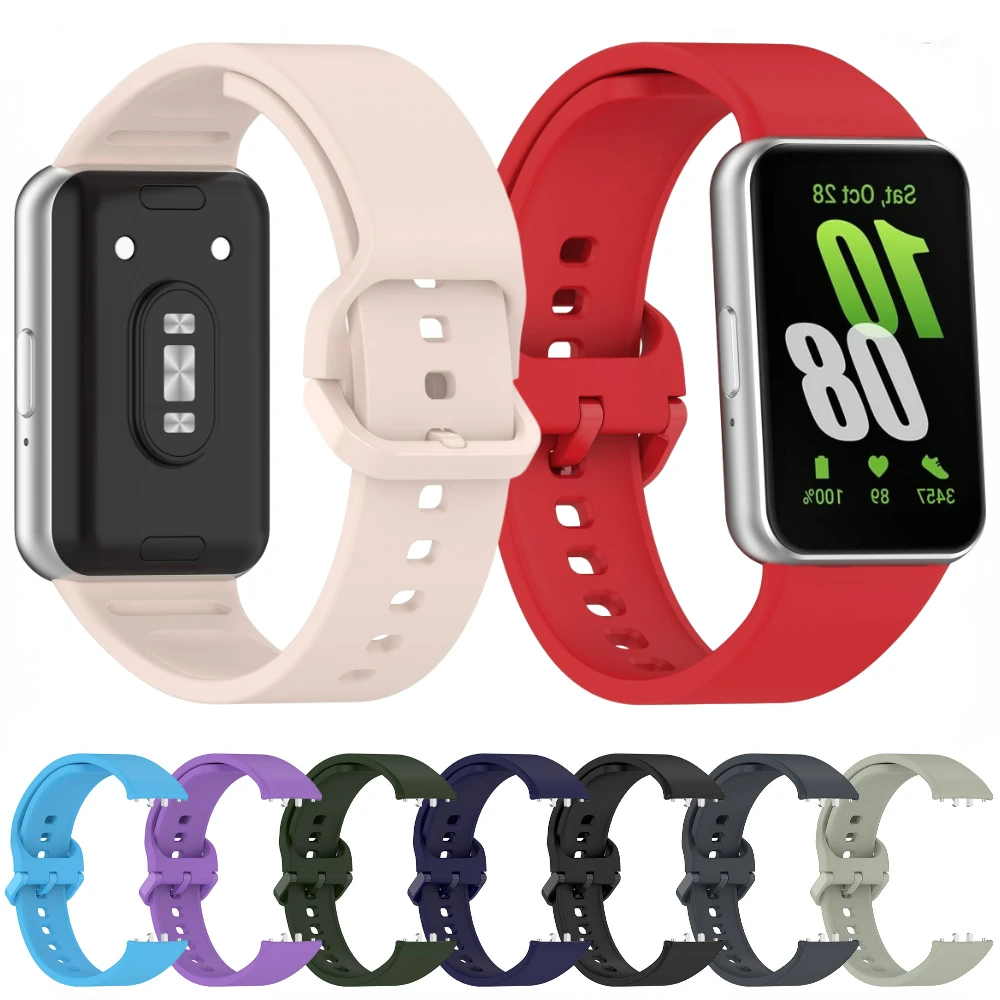 Silicone Strap for Samsung Galaxy Fit 3 Sport Wristband Adjustable Bracelet for Samsung Galaxy Fit 3 Smart Watch Accessories
Silicone Strap for Samsung Galaxy Fit 3 Sport Wristband Adjustable Bracelet for Samsung Galaxy Fit 3 Smart Watch Accessories