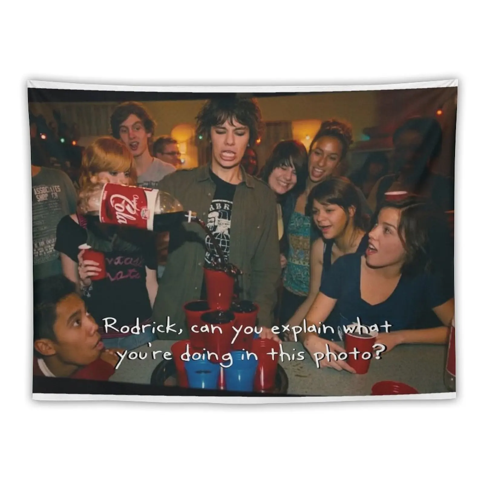 Rodrick, can you explain what you're doing in this photo Tapestry Room Design Wall Hanging Tapestry
Rodrick, can you explain what you're doing in this photo Tapestry Room Design Wall Hanging Tapestry