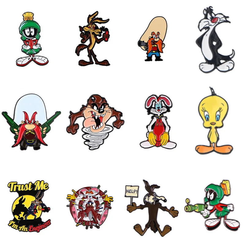 Cartoon Animal Enamel Pins Brooches for Women Lapel Pins Badges on Backpack Clothing Accessories Fashion Jewelry Kids Gift
Cartoon Animal Enamel Pins Brooches for Women Lapel Pins Badges on Backpack Clothing Accessories Fashion Jewelry Kids Gift