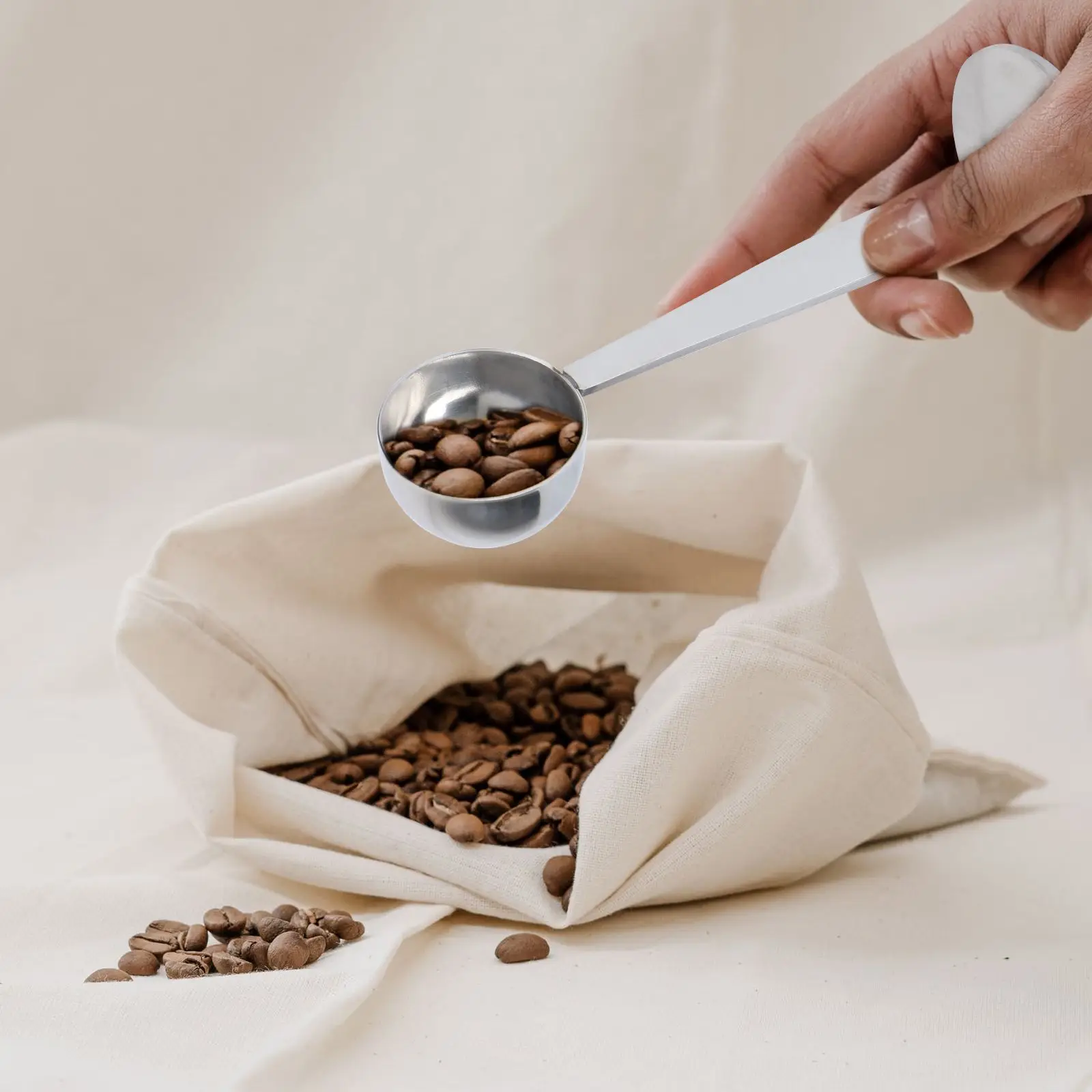 2in1 Coffee Tamper Spoon Stainless Steel Tamping Scoop Pound Stick Silver Compact Easy Clean Dishwasher Safe Ground Coffee Cocoa
2in1 Coffee Tamper Spoon Stainless Steel Tamping Scoop Pound Stick Silver Compact Easy Clean Dishwasher Safe Ground Coffee Cocoa