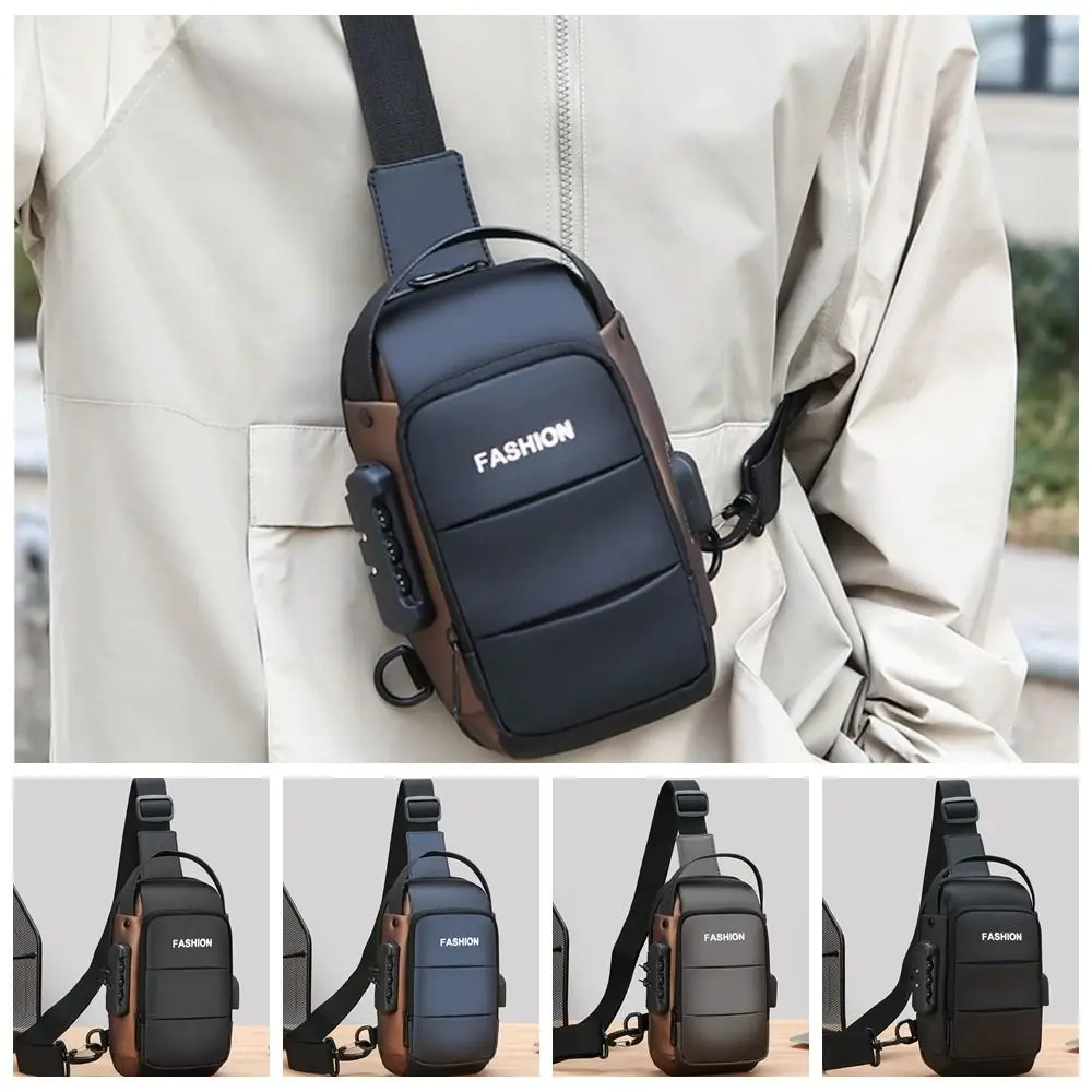 Anti-theft Men's Chest Bag USB Charging Port Large Capacity Password Sling Bag Waterproof Multi-storey Shoulder Crossbody Bag
Anti-theft Men's Chest Bag USB Charging Port Large Capacity Password Sling Bag Waterproof Multi-storey Shoulder Crossbody Bag