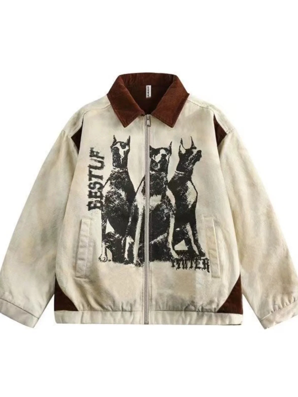 American Vintage Do Old Cargo Jacket Men Spring Autumn Day Loose Turn-down Collar Printed Jacket Fashion Male Clothes
American Vintage Do Old Cargo Jacket Men Spring Autumn Day Loose Turn-down Collar Printed Jacket Fashion Male Clothes