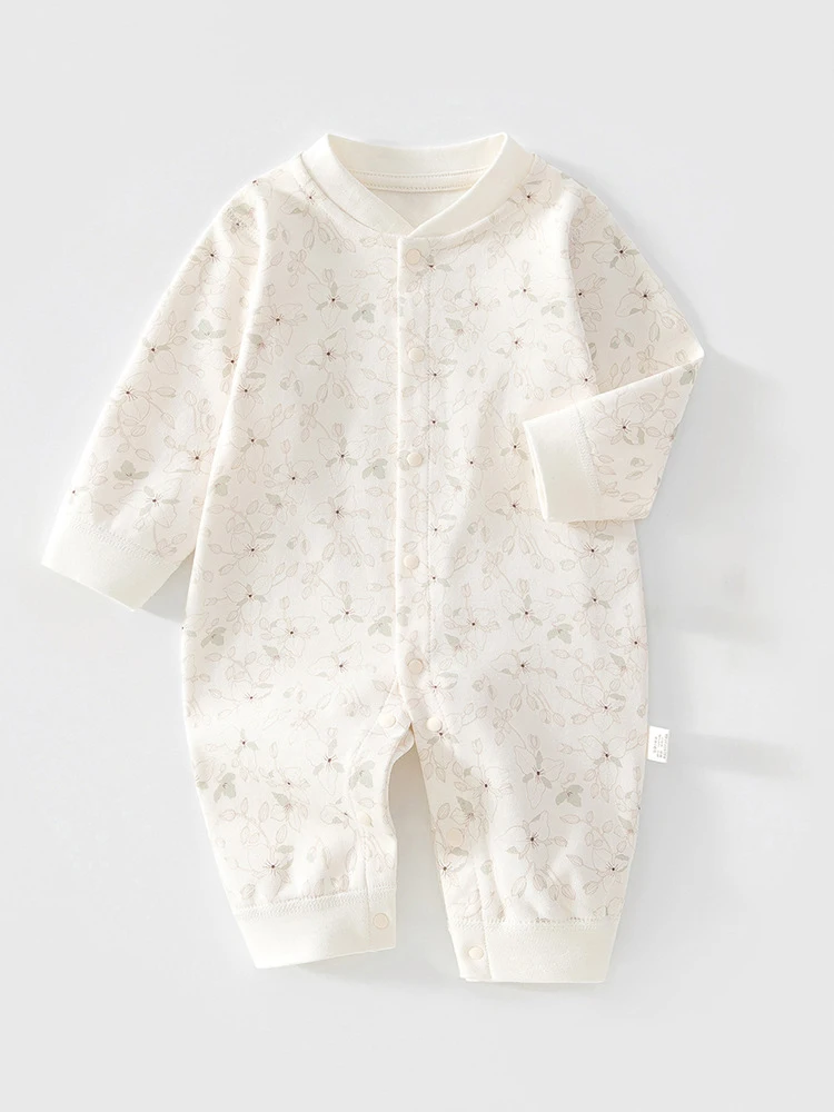 Cute Floral Print Baby Romper 2026 Newborn Cotton Full Snap Seamless Infant Jumpsuit For 3M-2T Baby
Cute Floral Print Baby Romper 2026 Newborn Cotton Full Snap Seamless Infant Jumpsuit For 3M-2T Baby