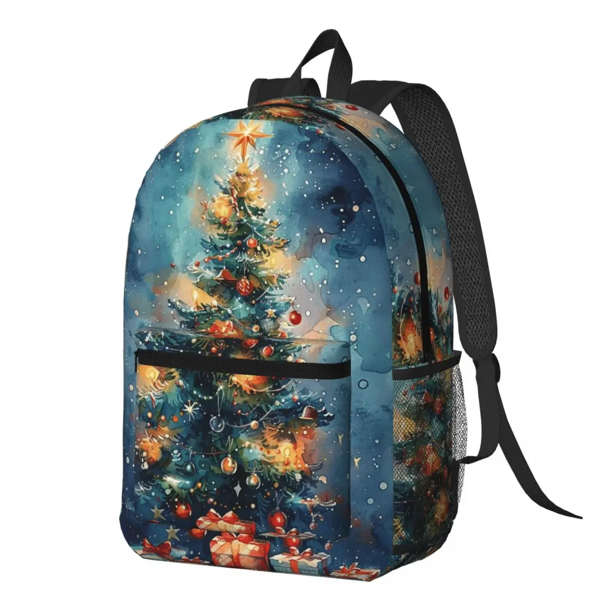 Exquisite Christmas Tree Print Backpack Daypack Large Capacity Children BookBag School Bag Shoulder Bags for Men Women
Exquisite Christmas Tree Print Backpack Daypack Large Capacity Children BookBag School Bag Shoulder Bags for Men Women
