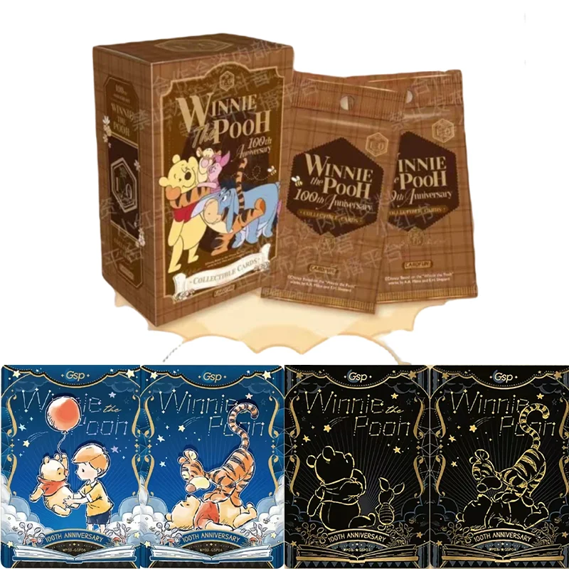 Disney 100th Anniversary Winnie The Pooh Genuine Cards Commemorative Edition Rare Collectible Cards Anime Peripheral Gift
Disney 100th Anniversary Winnie The Pooh Genuine Cards Commemorative Edition Rare Collectible Cards Anime Peripheral Gift