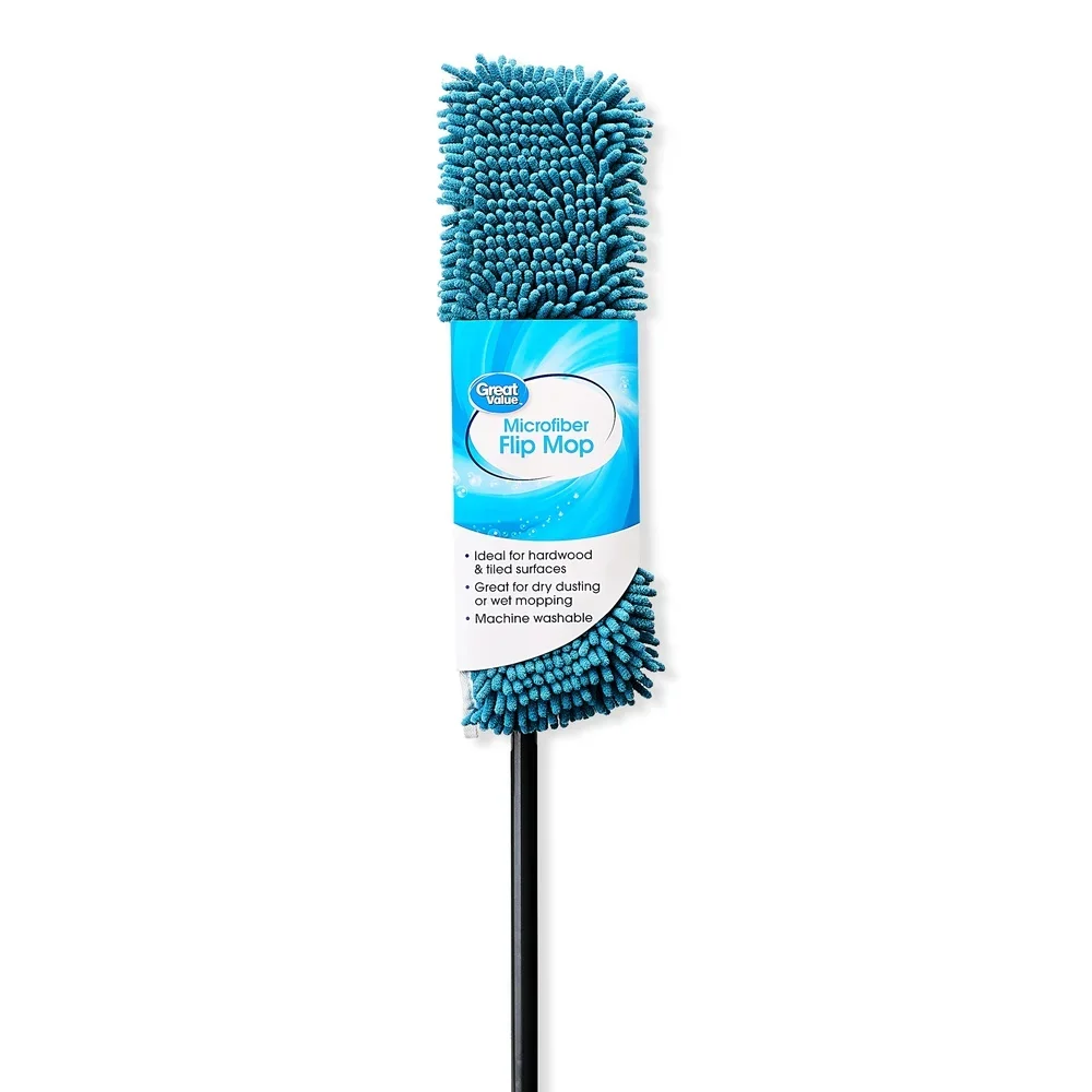 Microfiber Flip Dust Mop Extra Absorbent Dry Wet Mop Cushion Grip Handle Machine Washable Ideal Home Office Cleaning
Microfiber Flip Dust Mop Extra Absorbent Dry Wet Mop Cushion Grip Handle Machine Washable Ideal Home Office Cleaning