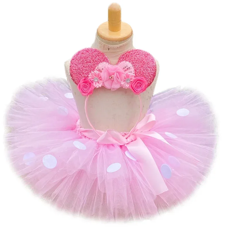 AD1 Baby Girls Pink Minnie Tutu Skirt Outfit for Kids Polka Dots Princess Costumes for Birthday Party Toddler Girl Fluffy T5@rD~
AD1 Baby Girls Pink Minnie Tutu Skirt Outfit for Kids Polka Dots Princess Costumes for Birthday Party Toddler Girl Fluffy T5@rD~