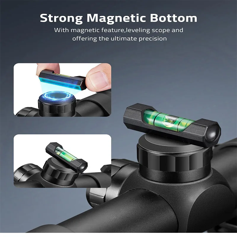 Cvlife Scope Leveling Kit and Magnetic Bubble Level, Low Profile Lightweight Scope leveling Tool, Optic Scope Leveling Kit Black
Cvlife Scope Leveling Kit and Magnetic Bubble Level, Low Profile Lightweight Scope leveling Tool, Optic Scope Leveling Kit Black