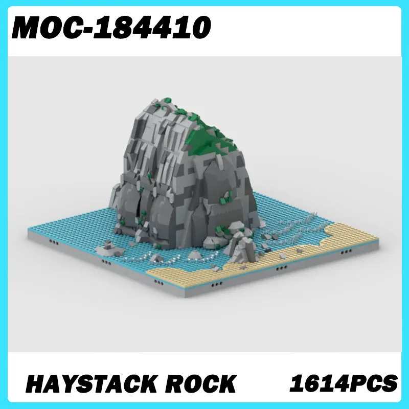 MOC-184410 Haystack Rock Model Assemble Small Particles Toy Birthday Gift Education Imagination Ocean Park individual packing
MOC-184410 Haystack Rock Model Assemble Small Particles Toy Birthday Gift Education Imagination Ocean Park individual packing