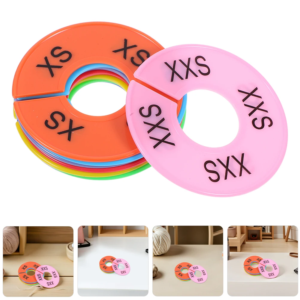 Clothes Dividers for Home 24Pcs Wardrobe Clothes Organiser Size Marking Rings Closet Storage Plastic Hangers XXS to XXXL
Clothes Dividers for Home 24Pcs Wardrobe Clothes Organiser Size Marking Rings Closet Storage Plastic Hangers XXS to XXXL