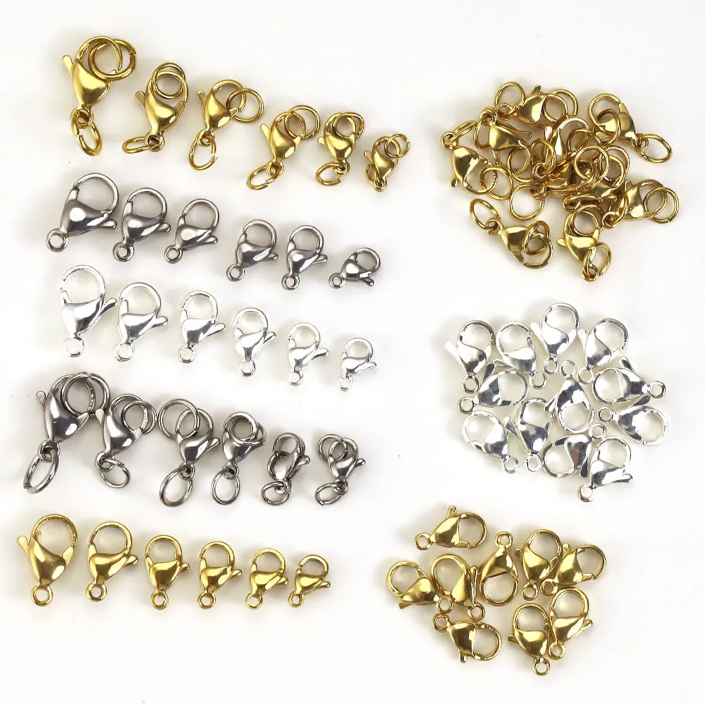 20Pcs Lobster Clasp Hooks for Necklace Bracelet Jewelry Making Components Supplies Accessories DIY Jewelry Material Connector
20Pcs Lobster Clasp Hooks for Necklace Bracelet Jewelry Making Components Supplies Accessories DIY Jewelry Material Connector