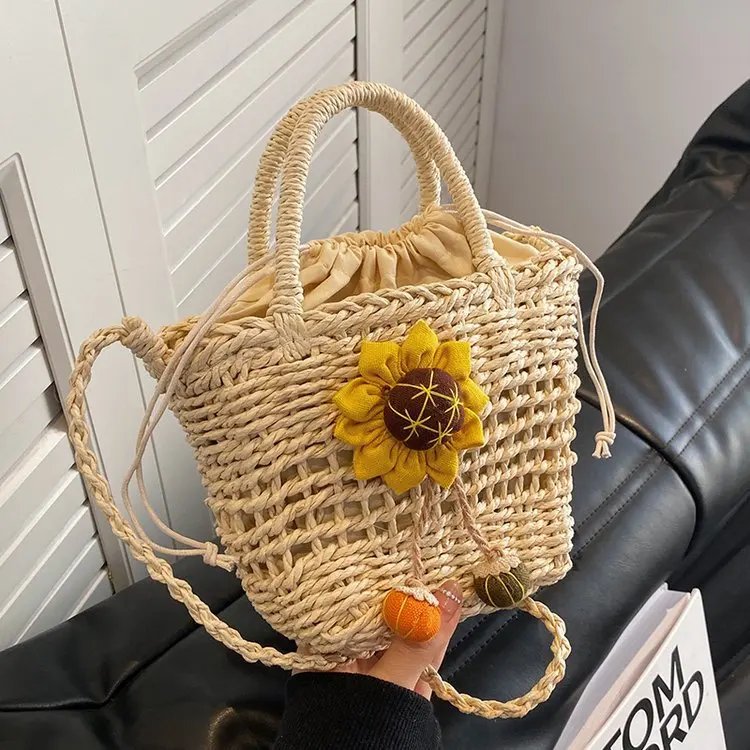 New Summer Beach Bag For Women Straw Bag Ladies Handbags Small Bucket Bag Bohemian Crossbody Bags Women Tote Bag Shoulder Bag
New Summer Beach Bag For Women Straw Bag Ladies Handbags Small Bucket Bag Bohemian Crossbody Bags Women Tote Bag Shoulder Bag