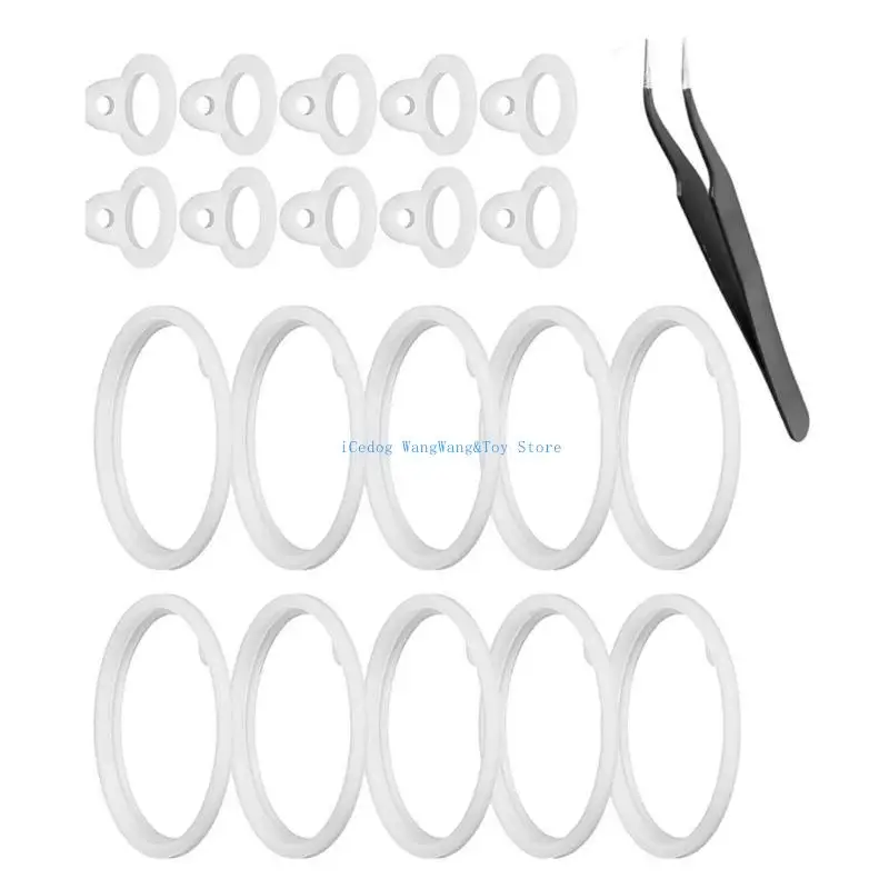 MOLF 21PCS Water Bottle Lid Gasket Replacement Silicone Seal Rings for Water Bottle
MOLF 21PCS Water Bottle Lid Gasket Replacement Silicone Seal Rings for Water Bottle