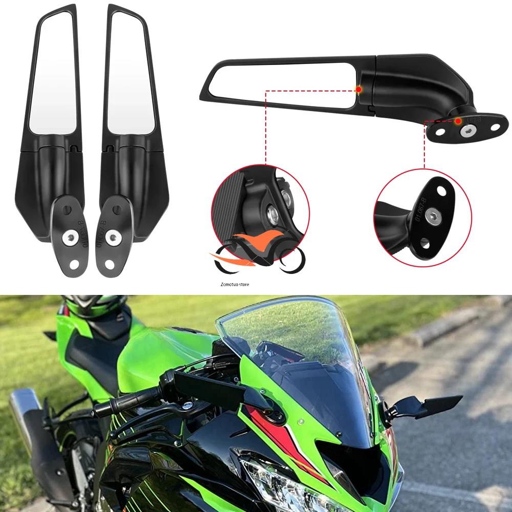Rearview Mirror For Yamaha YZF R1 R3 R125 R25 R15V3 R1S Side Mirrors ModifiedWind Wing Rotating Espelhos Moto Espejo Retrovisor
Rearview Mirror For Yamaha YZF R1 R3 R125 R25 R15V3 R1S Side Mirrors ModifiedWind Wing Rotating Espelhos Moto Espejo Retrovisor