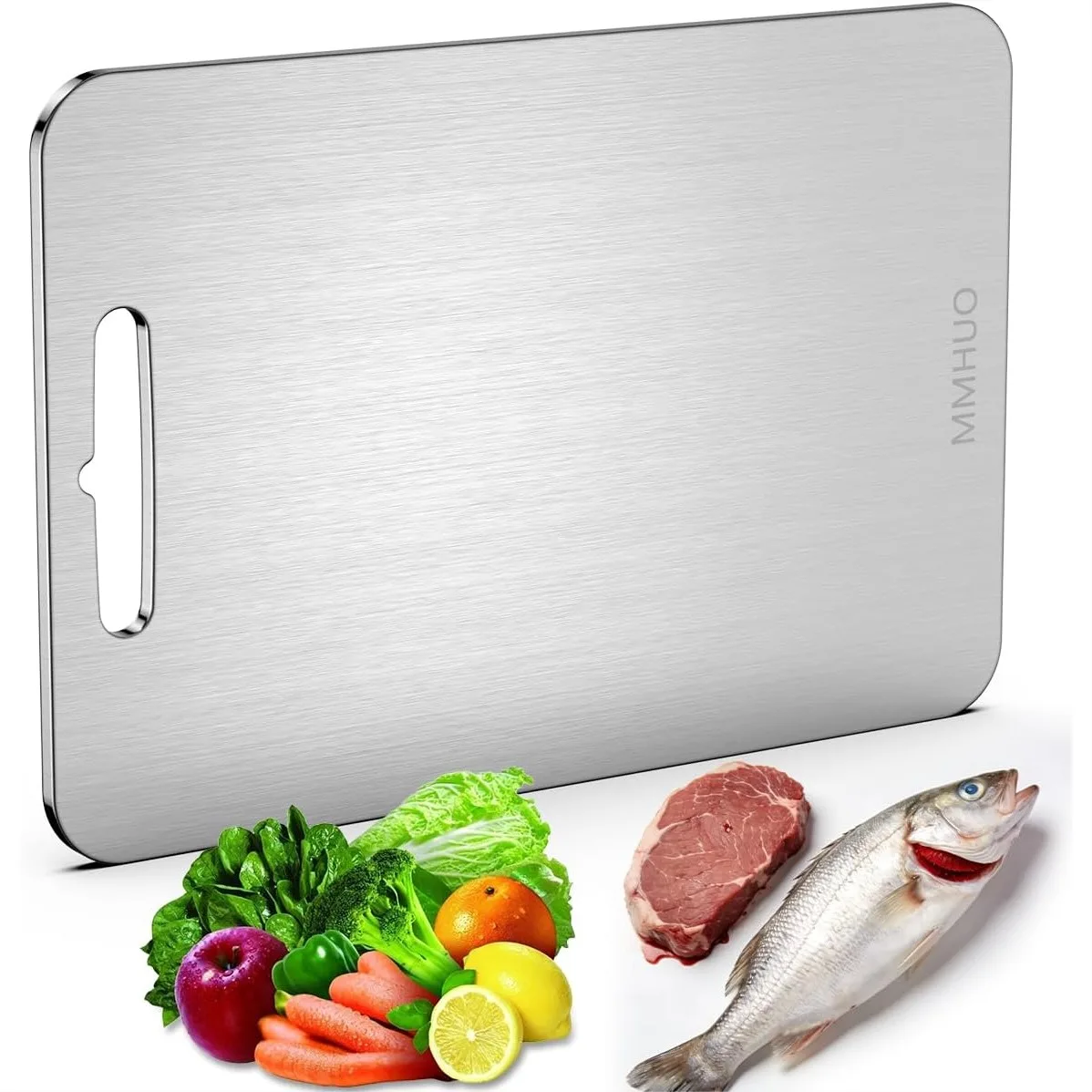 304 Stainless Steel Cutting Board for Kitchen, Dishwasher Safe Double-Sided Chopping Board for Meat Vegetables and Fruit
304 Stainless Steel Cutting Board for Kitchen, Dishwasher Safe Double-Sided Chopping Board for Meat Vegetables and Fruit