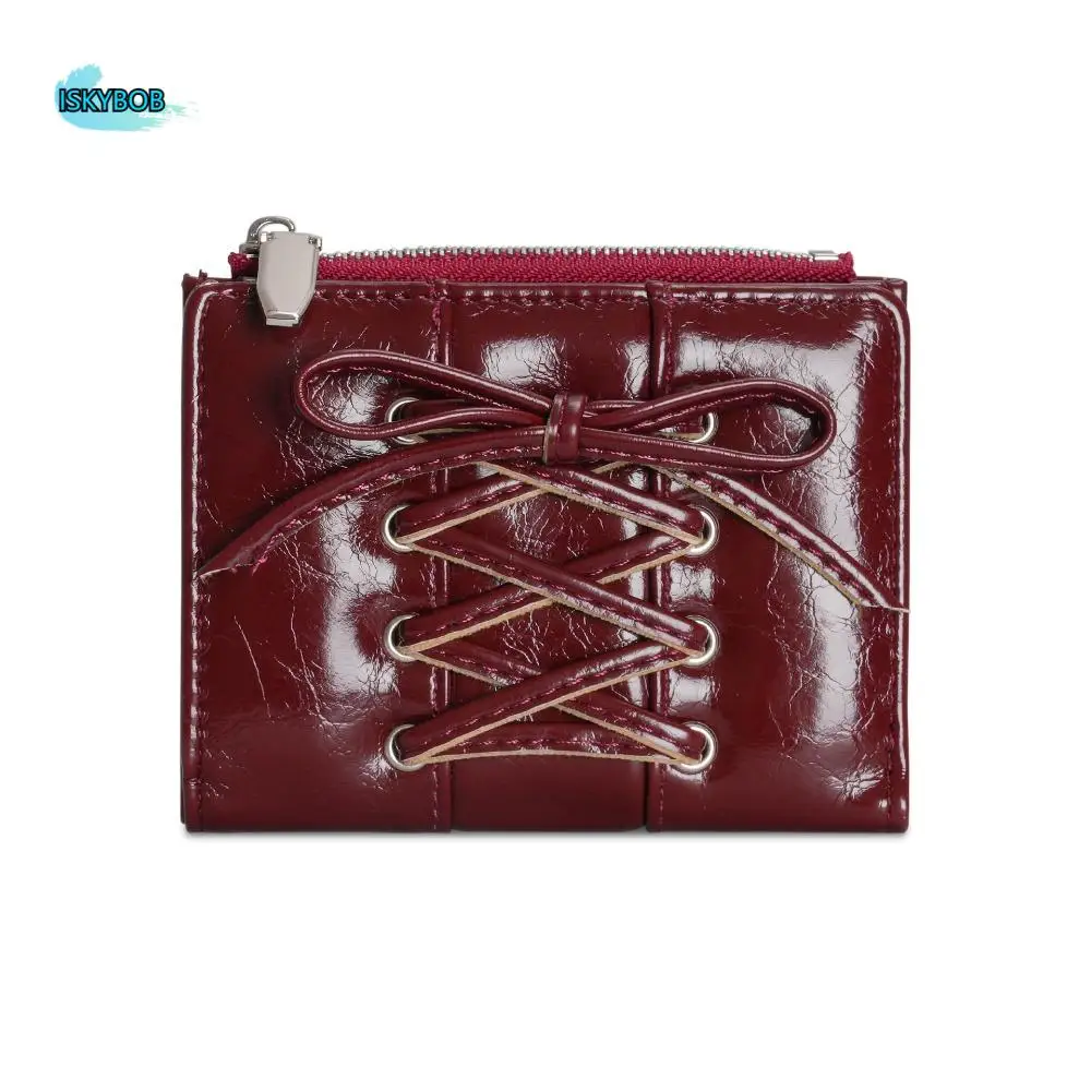 Simple Korean Style Bow Wallet Ultra Thin Short Clutch Card Bag Purse Multi Slot PU Leather Card Holder Travel
Simple Korean Style Bow Wallet Ultra Thin Short Clutch Card Bag Purse Multi Slot PU Leather Card Holder Travel