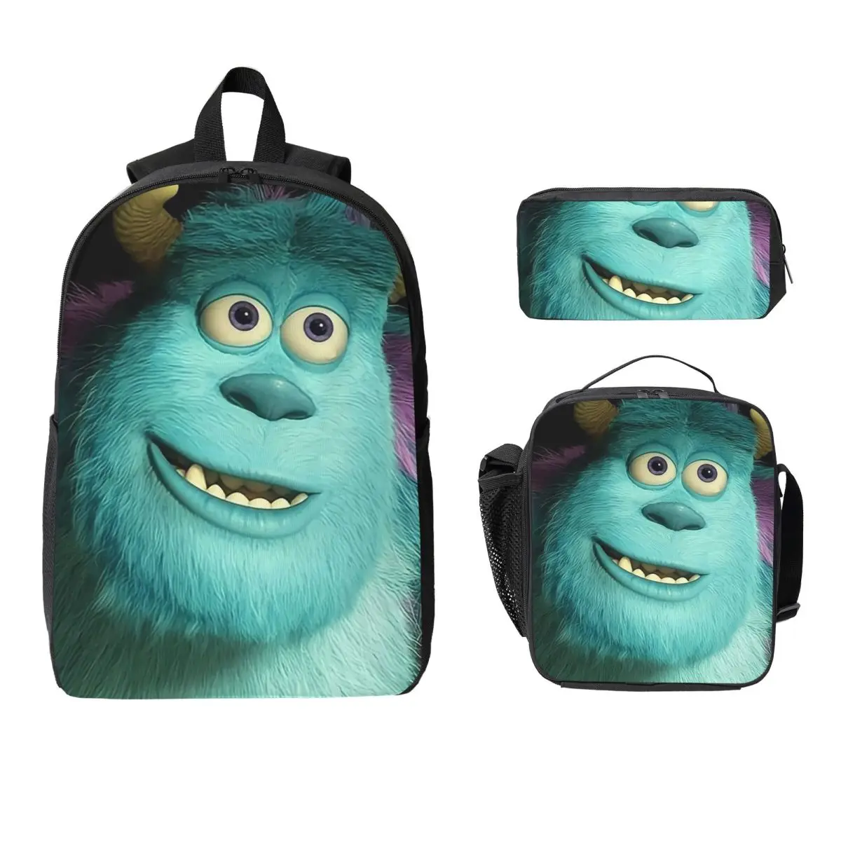 Monsters Inc Backpack Student Boys Girls BookBag School Bag Computer Shoulder Bags 3ps Insulated Lunch Bag Pencil Case
Monsters Inc Backpack Student Boys Girls BookBag School Bag Computer Shoulder Bags 3ps Insulated Lunch Bag Pencil Case