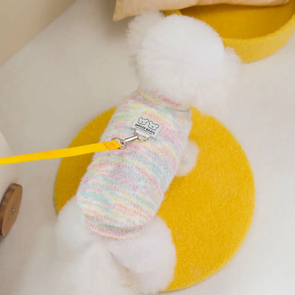 Pet Supplies Colorful Pet Dog Sweaters Soft Warm Dog Knitted Bottom Shirt Comfortable Dog Rainbow Pullover for Dogs Puppy
Pet Supplies Colorful Pet Dog Sweaters Soft Warm Dog Knitted Bottom Shirt Comfortable Dog Rainbow Pullover for Dogs Puppy