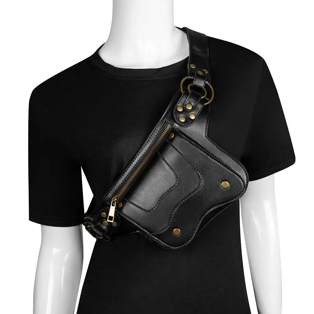 Steampunk motorcycle men chest bag outdoor leisure mobile phone pocket women's bag Waist Bag Fanny Pack Belt Bag Purse Leg Bag
Steampunk motorcycle men chest bag outdoor leisure mobile phone pocket women's bag Waist Bag Fanny Pack Belt Bag Purse Leg Bag