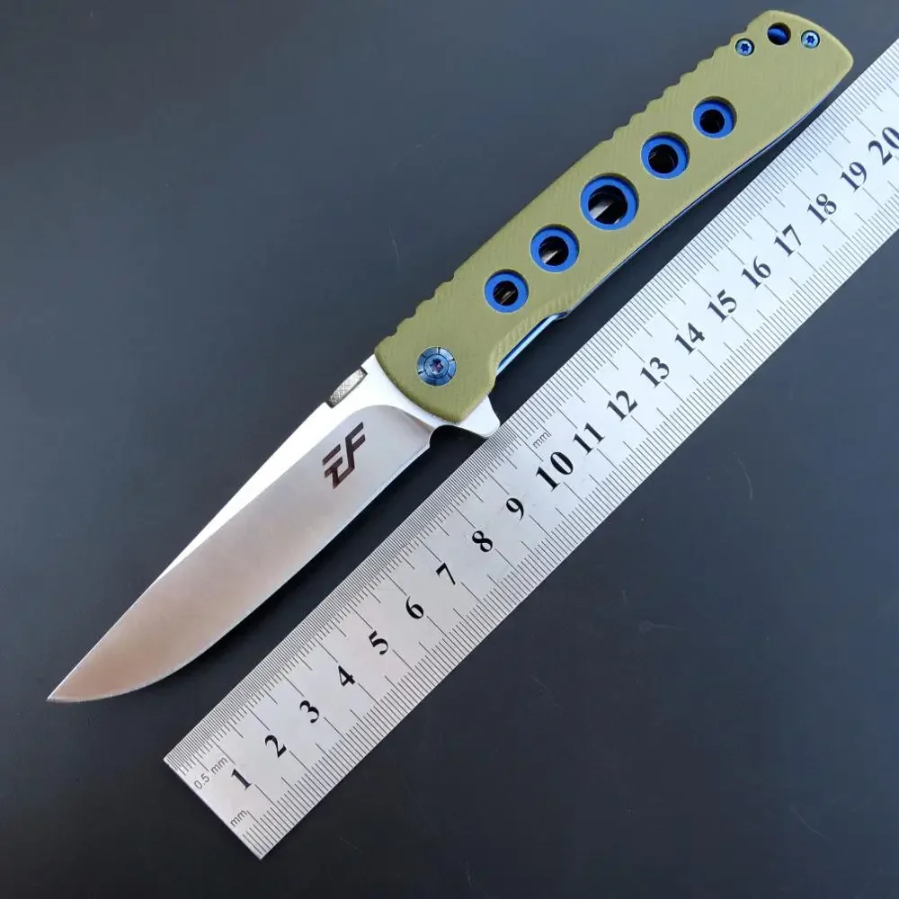 Eafengrow EF27 58-60HRC D2 Blade G10 Handle EDC Folding knife Survival Camping tool Hunting Pocket Knife tactical outdoor tool
Eafengrow EF27 58-60HRC D2 Blade G10 Handle EDC Folding knife Survival Camping tool Hunting Pocket Knife tactical outdoor tool