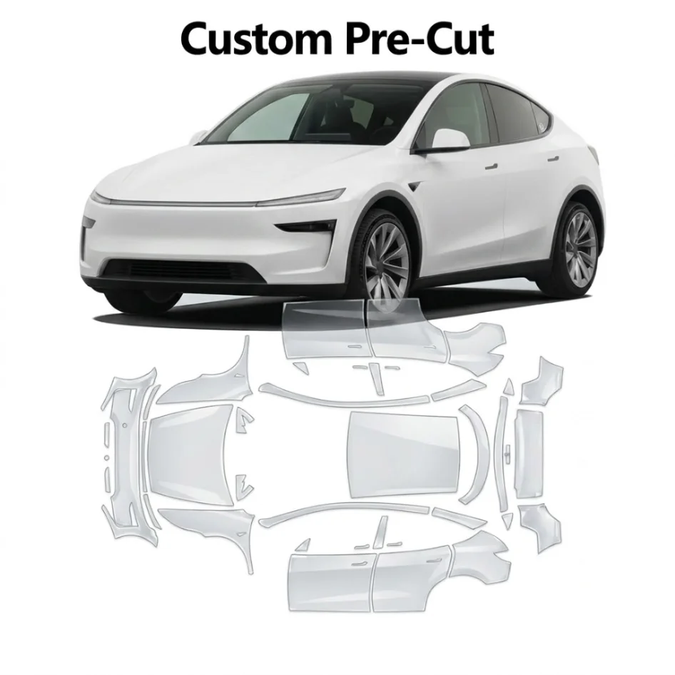 Профессиональная прозрачная защитная пленка PPF для Tesla Model Y 2025-2026, 8.5mil, предварительно вырезанная, для самостоятельной установки
Профессиональная прозрачная защитная пленка PPF для Tesla Model Y 2025-2026, 8.5mil, предварительно вырезанная, для самостоятельной установки