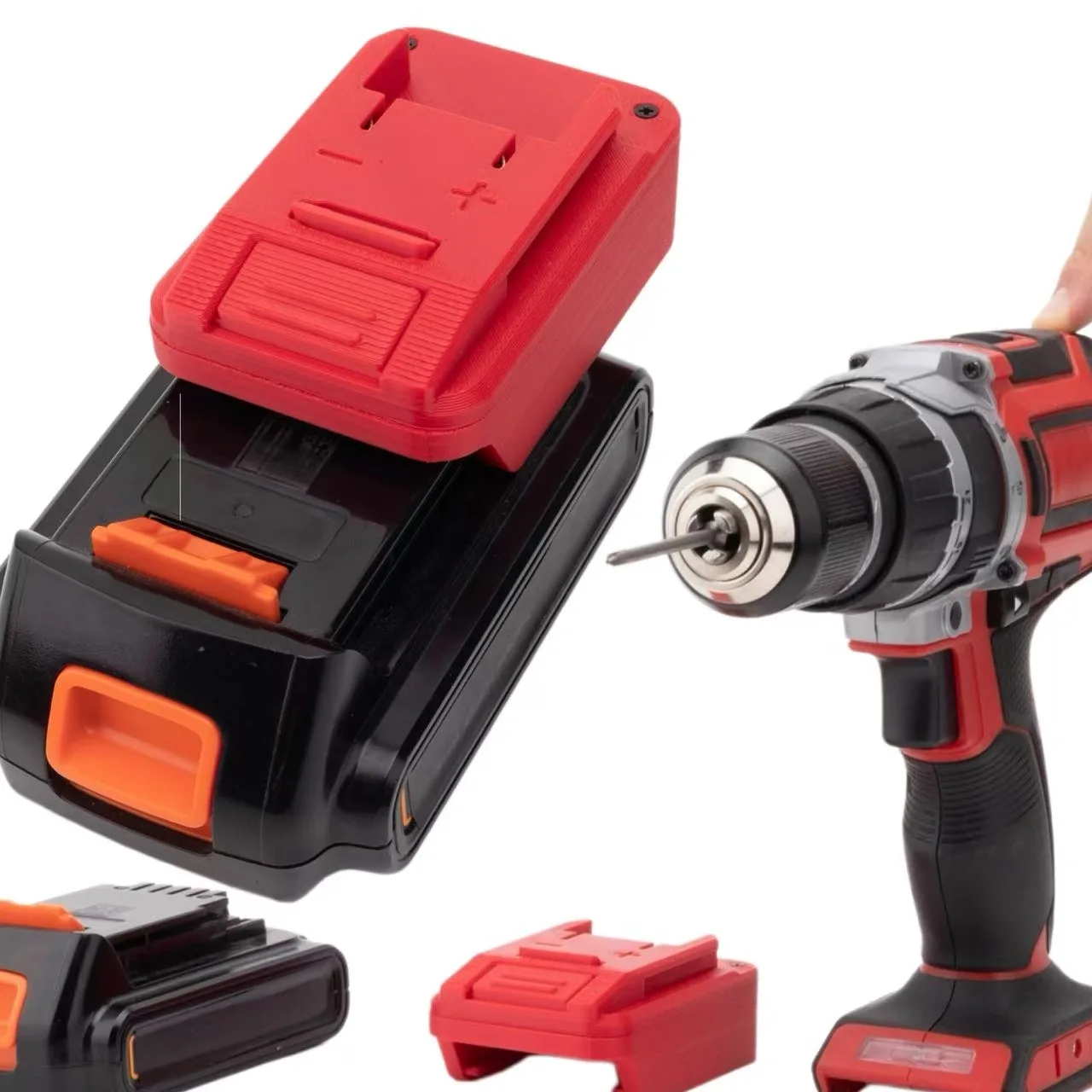 Адаптер/преобразователь для литий-ионных аккумуляторов BLACK+DECKER 20V для беспроводных электроинструментов Ozito 18V (только адаптер)
Адаптер/преобразователь для литий-ионных аккумуляторов BLACK+DECKER 20V для беспроводных электроинструментов Ozito 18V (только адаптер)