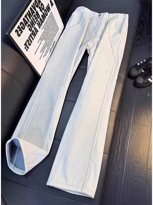 Мужские джинсы Cleanfit с высокой талией, на флисовой подкладке, прямые, слегка расклешенные, зауженные, из денима, для повседневной носки, для подростков
Мужские джинсы Cleanfit с высокой талией, на флисовой подкладке, прямые, слегка расклешенные, зауженные, из денима, для повседневной носки, для подростков