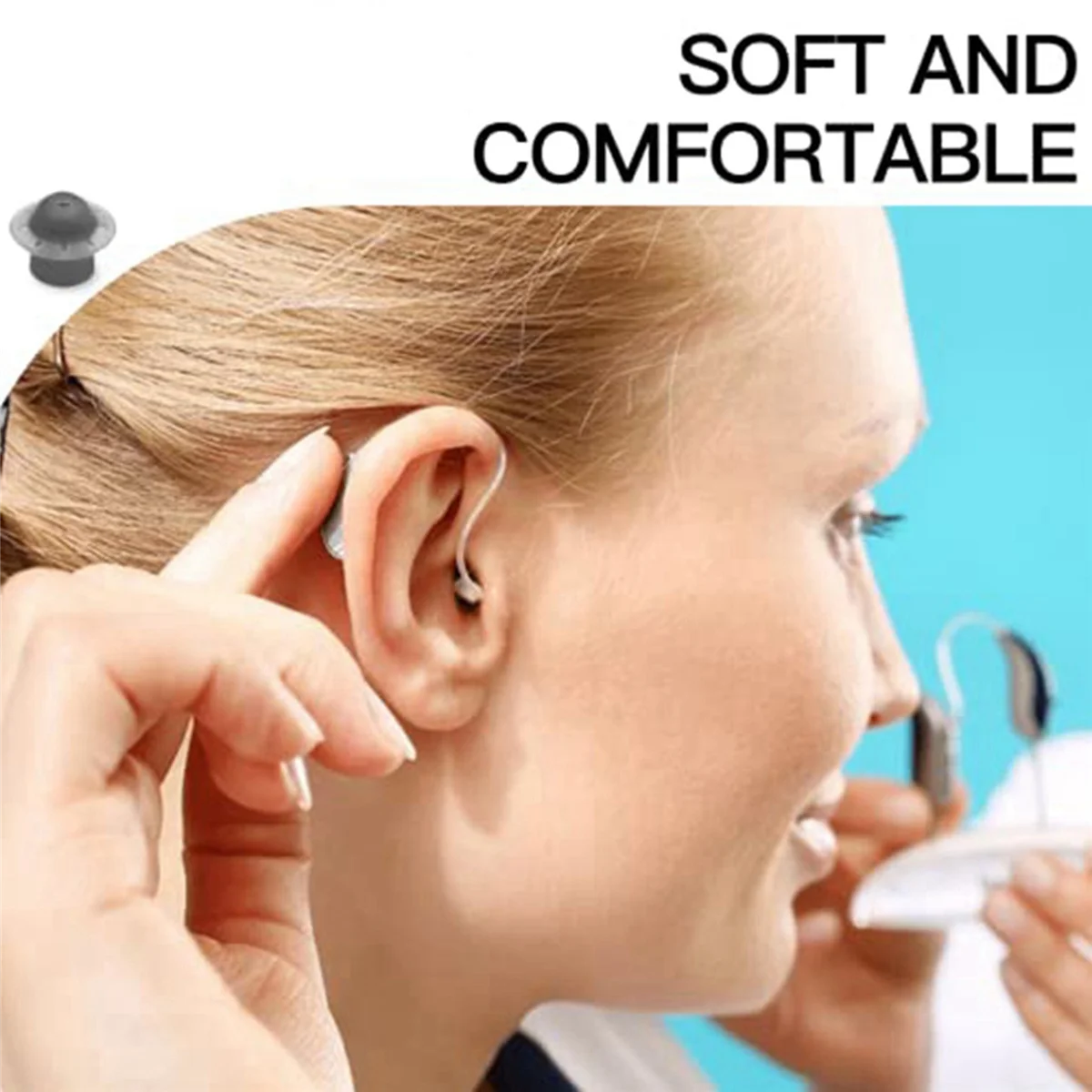 Hearing Aid Domes For Phonak Marvel & Paradise RIC BTE Models SDS 4.0 Small Open Dome 6Mm 40 Pcs Pack,Small-A74Z
Hearing Aid Domes For Phonak Marvel & Paradise RIC BTE Models SDS 4.0 Small Open Dome 6Mm 40 Pcs Pack,Small-A74Z