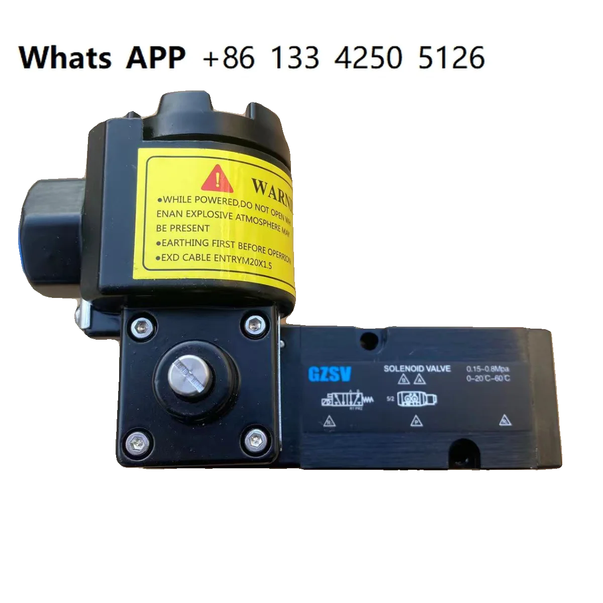 GZSV Ex0881 встроенный взрывозащищенный электромагнитный клапан Ex dllCT6Gb AC220V DC24
GZSV Ex0881 встроенный взрывозащищенный электромагнитный клапан Ex dllCT6Gb AC220V DC24