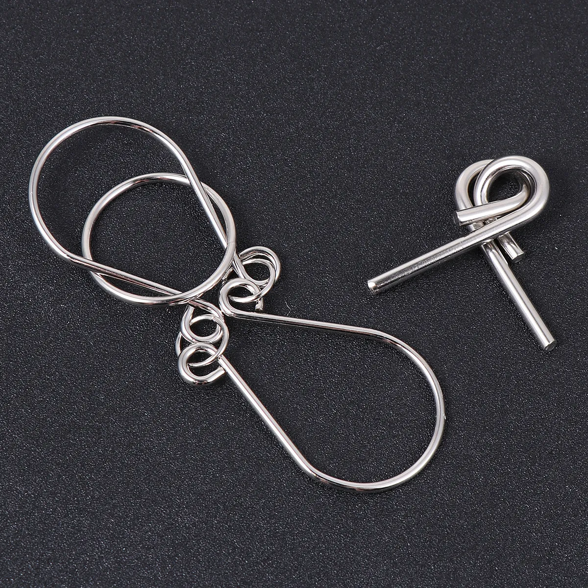 Premium Metal Ring Puzzle Set Brain Teaser Iq Game for Adults Kids Creative Thinking Challenge Traditional Chinese Culture
Premium Metal Ring Puzzle Set Brain Teaser Iq Game for Adults Kids Creative Thinking Challenge Traditional Chinese Culture