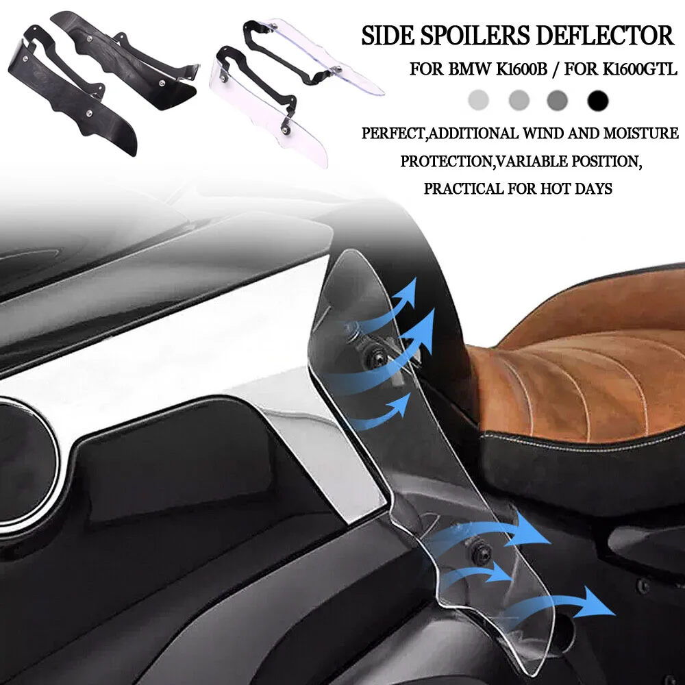 K 1600 B GTL Motorcycle Side Spoilers Wind Deflector Fairing Extensions Foot Protectors Mudguard Guard For BMW K1600B K1600GTL
K 1600 B GTL Motorcycle Side Spoilers Wind Deflector Fairing Extensions Foot Protectors Mudguard Guard For BMW K1600B K1600GTL