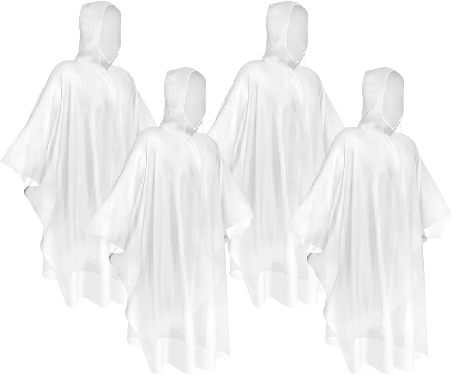 Disposable Rain Poncho with Hood for Adults, Emergency Waterproof Raincoat Lightweight Packable
Disposable Rain Poncho with Hood for Adults, Emergency Waterproof Raincoat Lightweight Packable