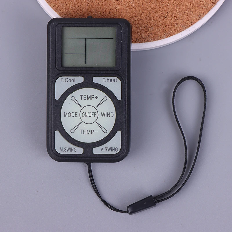 Мини-портативный универсальный пульт дистанционного управления кондиционером Q58, совместимый со всеми основными брендами и моделями кондиционеров
Мини-портативный универсальный пульт дистанционного управления кондиционером Q58, совместимый со всеми основными брендами и моделями кондиционеров