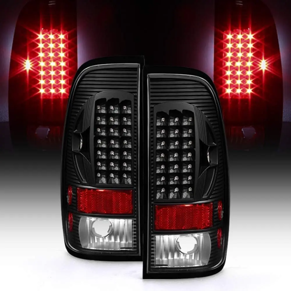 - For Black 1997-2003 Ford F150 99-07 F250 F350 SuperDuty LED Tail Lights Brake Lamps
- For Black 1997-2003 Ford F150 99-07 F250 F350 SuperDuty LED Tail Lights Brake Lamps