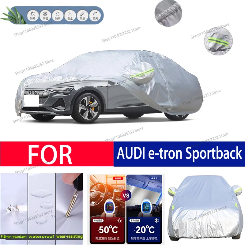 For Audi e-tron Spartback Car clothing sun protection snow prevention antifreeze car protective cover auto cover
For Audi e-tron Spartback Car clothing sun protection snow prevention antifreeze car protective cover auto cover