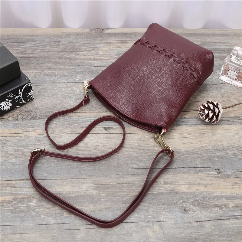 Creative New Leather Buet Bag Women's Crossbody Bag Top Layer Cowhide Single oulder Bag Casual Sle Faionable And Ele
Creative New Leather Buet Bag Women's Crossbody Bag Top Layer Cowhide Single oulder Bag Casual Sle Faionable And Ele