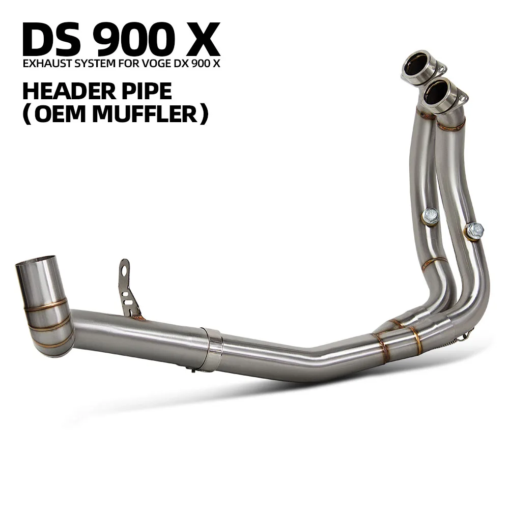 900DS Exhaust Headers Tube For VOGE DS900X 900X Motorcycle Escape Pipe Kit Stainless Manifold Compatible OEM Muffler
900DS Exhaust Headers Tube For VOGE DS900X 900X Motorcycle Escape Pipe Kit Stainless Manifold Compatible OEM Muffler