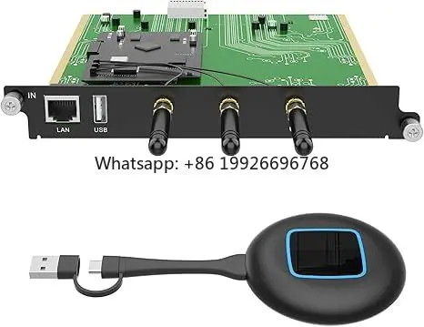 USB Type C Wireless Transmitter and Receiver, Wireless Transmission Card, 4 Multi Screen Display
USB Type C Wireless Transmitter and Receiver, Wireless Transmission Card, 4 Multi Screen Display