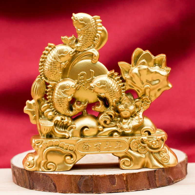 Factory Direct Sale Yearly Surplus Flourishing Gold-plated Metal Craft Housewarming Desktop Wealth Decoration
Factory Direct Sale Yearly Surplus Flourishing Gold-plated Metal Craft Housewarming Desktop Wealth Decoration