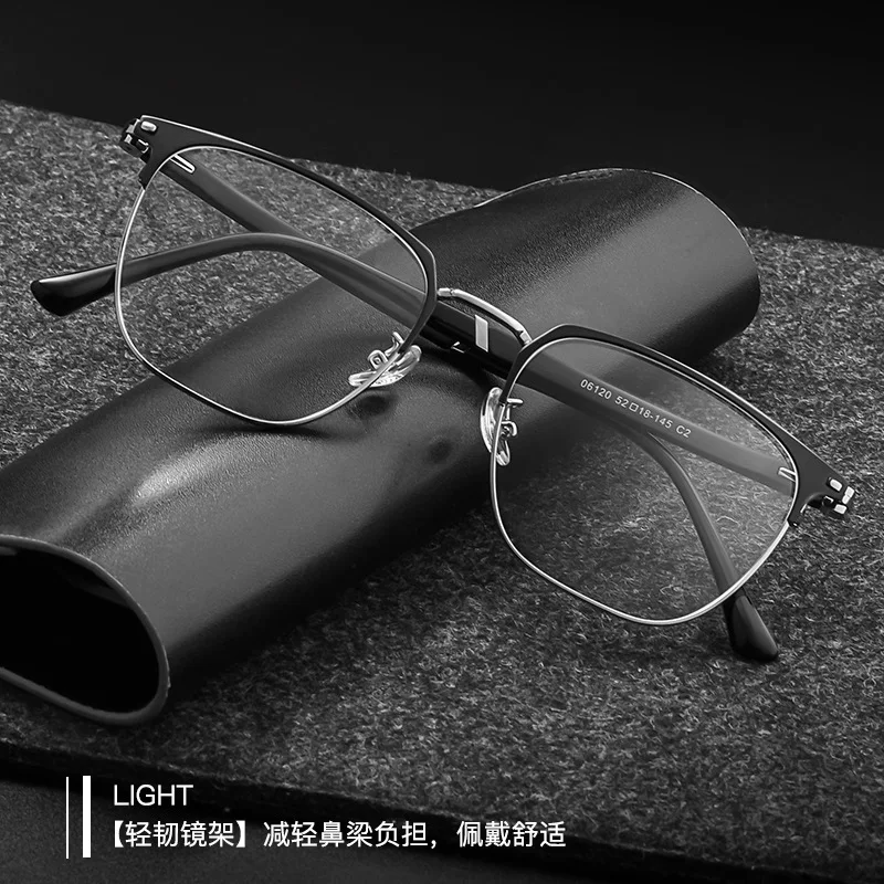 Business Metal Full Rim Alloy Glasses Men Ultra Light Retro Myopia Eyewear Durable Frame Monturas De Lentes Mujer Miopia Glasses
Business Metal Full Rim Alloy Glasses Men Ultra Light Retro Myopia Eyewear Durable Frame Monturas De Lentes Mujer Miopia Glasses