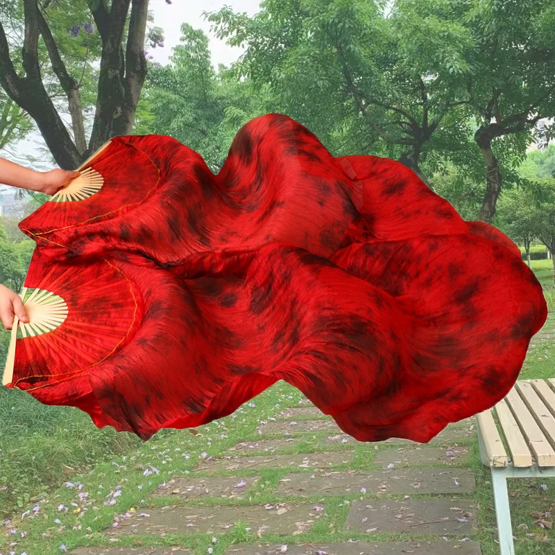 Promotion Wholesale 1 Pair Real Silk Belly Dance Fans Classic Size Bamboo Ribs Fan Veil Dance Preformance Show Props Customize
Promotion Wholesale 1 Pair Real Silk Belly Dance Fans Classic Size Bamboo Ribs Fan Veil Dance Preformance Show Props Customize