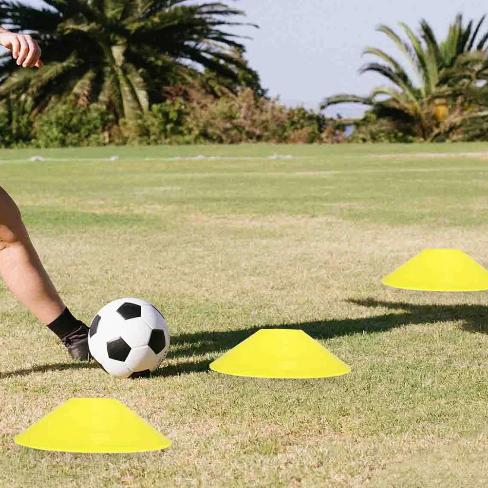 10 Pcs Disc Supplies Sports Cones Agility Training Basketball Equipment Exercising Sign Discs for Soccer Tools
10 Pcs Disc Supplies Sports Cones Agility Training Basketball Equipment Exercising Sign Discs for Soccer Tools