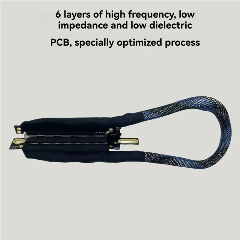 A13E-PCIE 5.0 X16 Graphics Card Extension Cable Silver-Plated PCI-E GEN5 64GT/S Adapter For Enhanced Server Performance
A13E-PCIE 5.0 X16 Graphics Card Extension Cable Silver-Plated PCI-E GEN5 64GT/S Adapter For Enhanced Server Performance