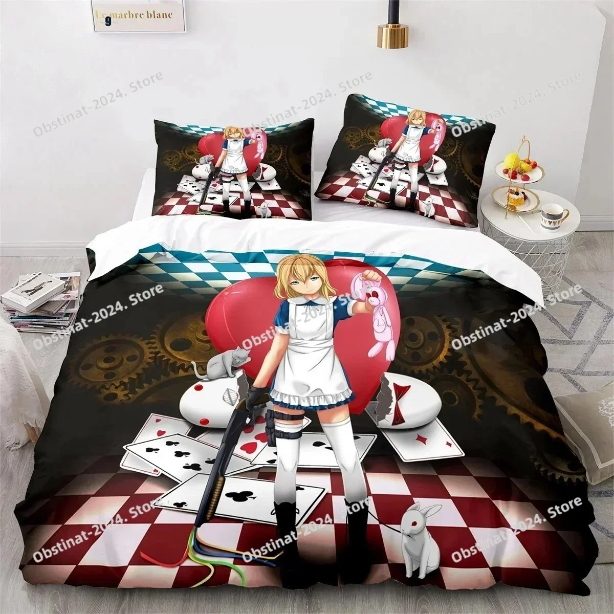 Cute Game Gacha Life Bedding Sets Single Twin Full Queen King Size Bed Cover Children's Kid Room Decor Gaming Duvet Cover Sets
Cute Game Gacha Life Bedding Sets Single Twin Full Queen King Size Bed Cover Children's Kid Room Decor Gaming Duvet Cover Sets