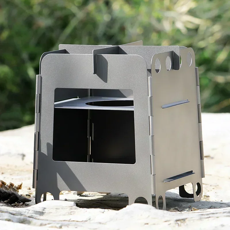 2026 Portable Camping Titanium Stove Lightweight Folding Pocket Stove Wood Burning Stove Outdoor Camping Backpacking Picn
2026 Portable Camping Titanium Stove Lightweight Folding Pocket Stove Wood Burning Stove Outdoor Camping Backpacking Picn