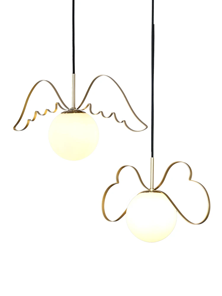 Nordic minimalist hallway chandelier creative princess room angel wings bedside personalized wings restaurant entrance magic bea
Nordic minimalist hallway chandelier creative princess room angel wings bedside personalized wings restaurant entrance magic bea