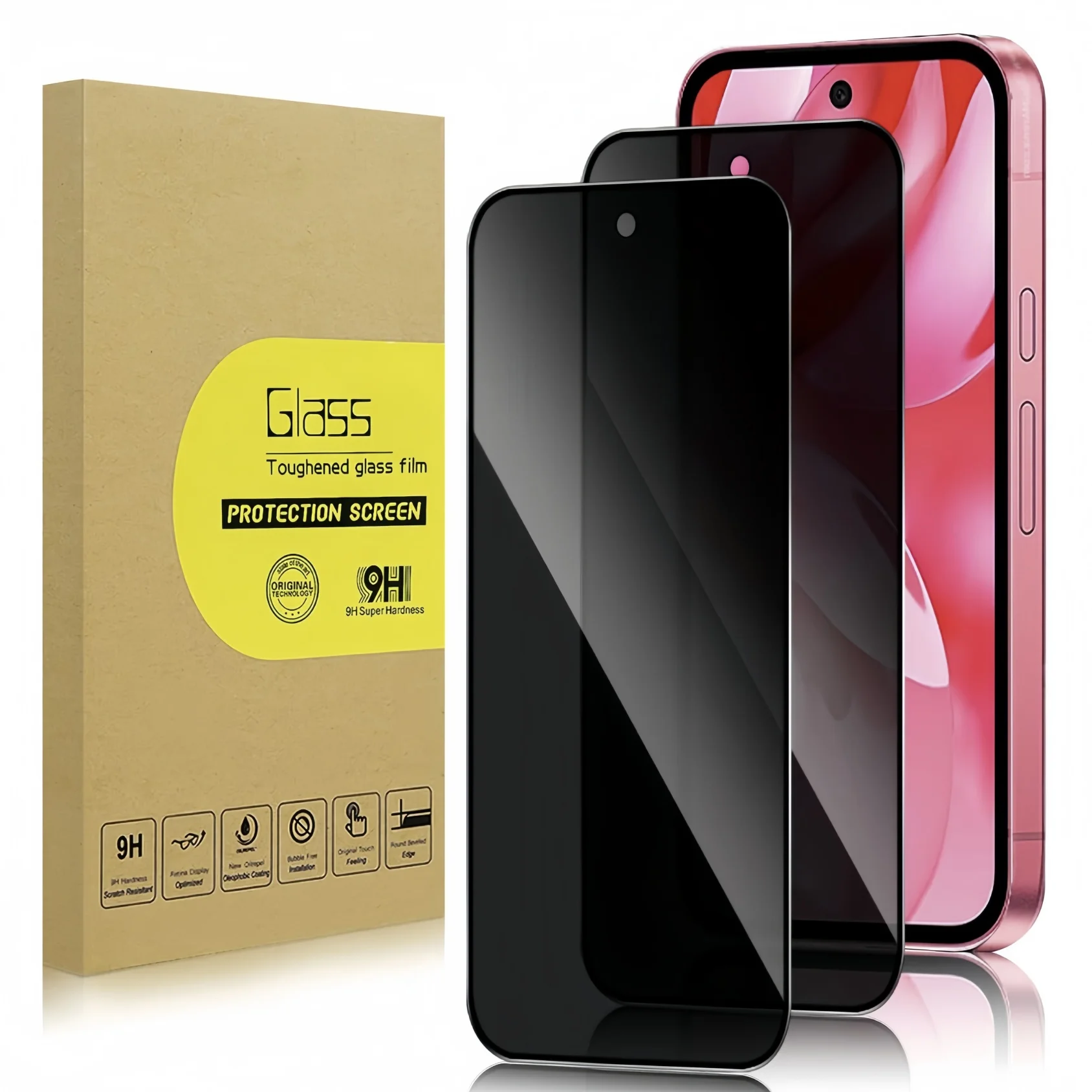 2 Pcs Privacy Screen Protector for Google Pixel 10a/9a Anti Spy Private Tempered Glass Film, Anti-Scratch, Bubble Free
2 Pcs Privacy Screen Protector for Google Pixel 10a/9a Anti Spy Private Tempered Glass Film, Anti-Scratch, Bubble Free